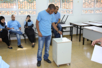 بالصور: انتخابات مجلس الطلاب في المدرسة الثانوية الشاملة بمدينة يافا